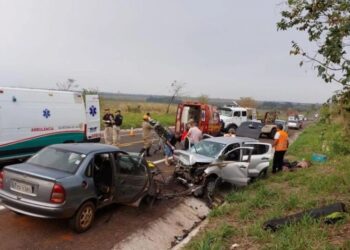 Acidente na BR-267 deixa um morto e cinquenta feridos próximo a Bataguassu