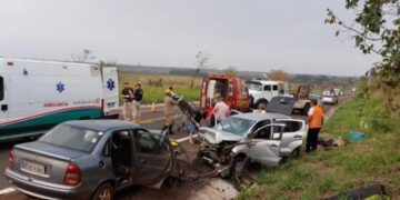 Acidente na BR-267 deixa um morto e cinquenta feridos próximo a Bataguassu