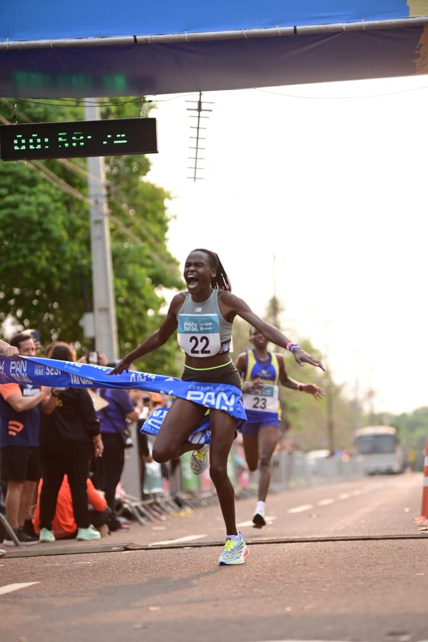 Wendell Jerônimo e Viola Jelagat dominam a corrida do Pantanal 2024