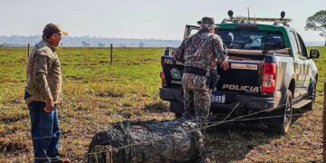 Objeto misterioso cai do céu em fazenda de Naviraí