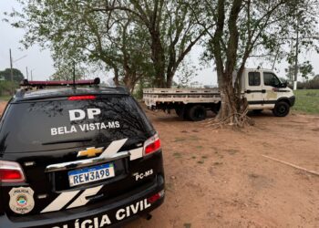 Caminhão furtado é localizado com documentação falsa em Bela Vista