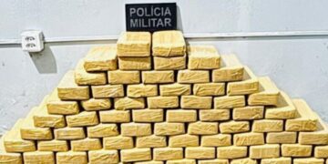 Policia Militar apreende 72kg de pasta base de cocaína em Corumbá