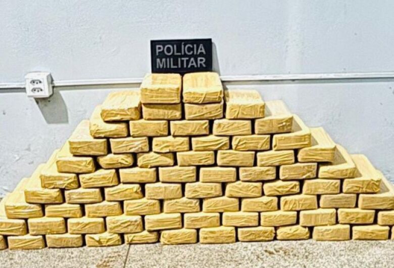 Policia Militar apreende 72kg de pasta base de cocaína em Corumbá