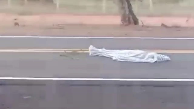 Criança morre atropelada por caminhonete na BR-262, em Anastácio
