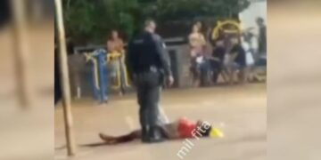 Jovem é baleado e outro é preso em confronto com o Choque no Jardim Monumento