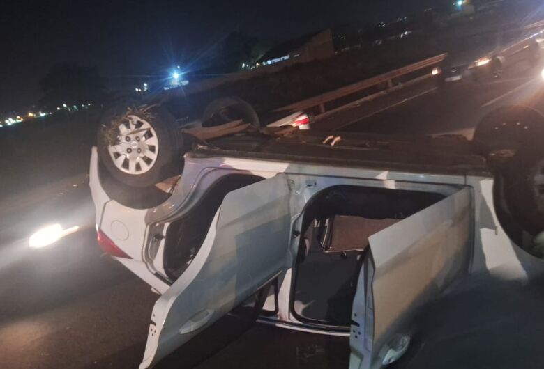 Candidato a vereador se envolve em acidente na BR-163 em Dourados