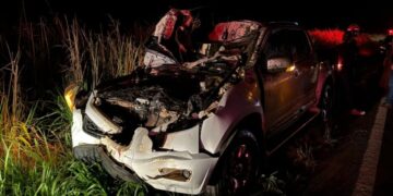 Casal fica ferido em acidente com égua na MS-276 em Batayporã