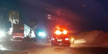 Ossada humana é encontrada durante colheita em canavial  em Rio Brilhante