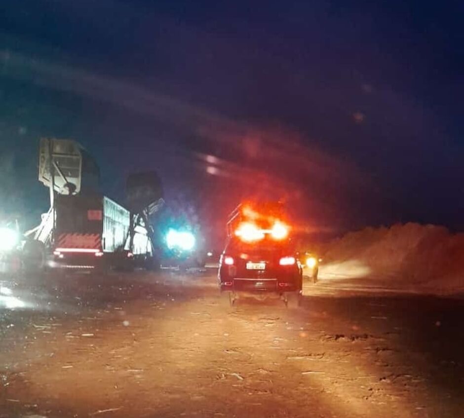Ossada humana é encontrada durante colheita em canavial  em Rio Brilhante