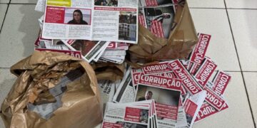 Jornal apócrifo com material contra Adriane é apreendido pelo Garras 