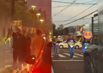 Vídeo: no último domingo antes das eleições, torcidas aproveitam para pedir votos na Afonso Pena Vídeo: no último domingo antes das eleições, torcidas aproveitam para pedir votos na Afonso Pena