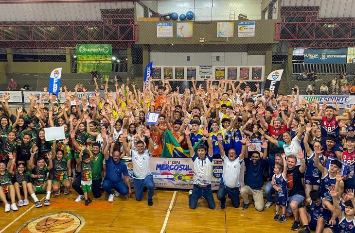 1ª Copa Mercosul de Basquetebol promove intercâmbio cultural e esportivo entre Brasil, Paraguai e Bolívia