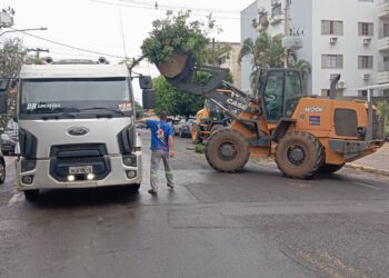 Prefeitura de Campo Grande mobiliza equipes para atendimento rápido após forte tempestade