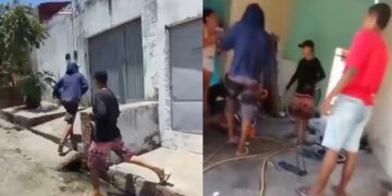 Bandidos invadem casa de família e at1ram na c4beça de jovem