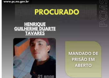 Polícia Civil divulga cartaz de procurado por estupro em Coxim