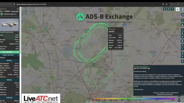 Em avião de Lula, Senadora Soraya comenta pouso em segurança após problema técnico no México