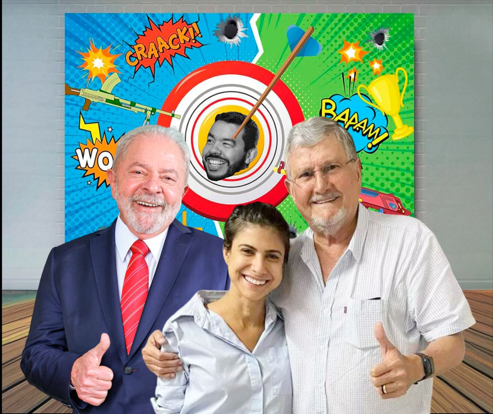 Lula elogia Camila e Zeca e chama candidato a vereador do PL de inimigo