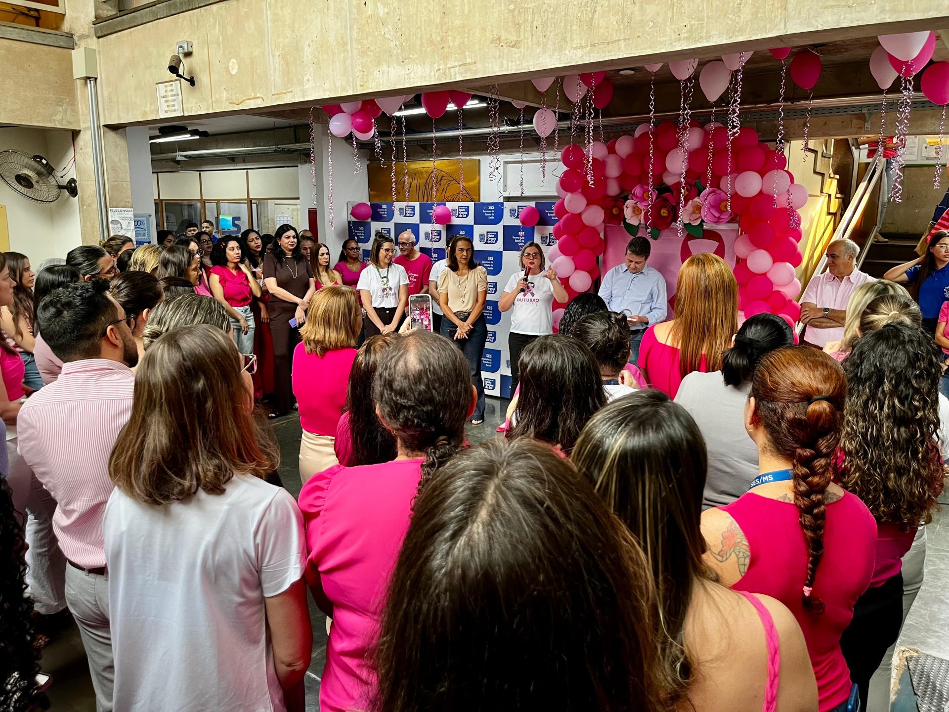 SES lança campanha outubro rosa com foco na saúde da mulher
