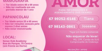 Carreta do Amor oferece exames gratuitos no Senac Hub Academy em Campo Grande