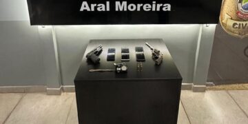 Operação policial em Aral Moreira resulta na prisão de suspeito de crime contra crianças e adolescentes