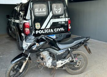 Polícia recupera motocicleta furtada em Três Lagoas e investiga receptação