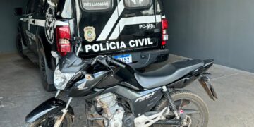 Polícia recupera motocicleta furtada em Três Lagoas e investiga receptação
