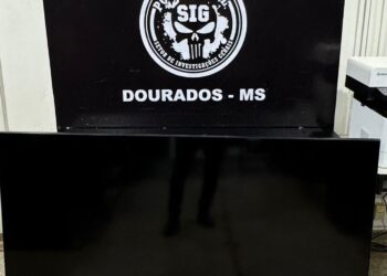 Polícia Civil esclarece furto em Dourados e prende mulher com televisão roubada e arma de fogo
