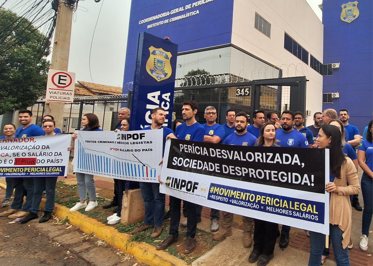 Peritos oficiais de MS rejeitam propostas do Governo em assembleia