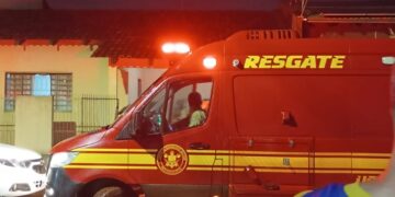 Muro desaba com a força da chuva e morador fica ferido no Otávio Pécora