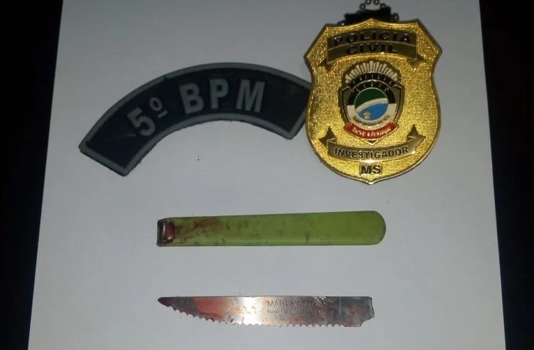 Trabalhador é esfaqueado durante assalto em Dourados e pedala até UPA em busca de socorro