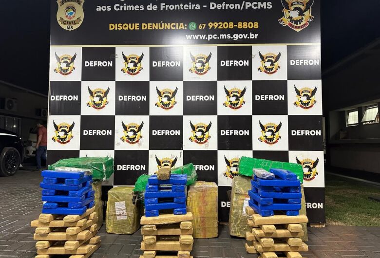 Barracão em Dourados é desmantelado em operação contra tráfico de drogas