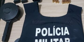 Polícia Civil de Itaquiraí prende dois homens com pistola e sinais de embriaguez após denúncias de disparos