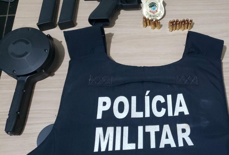 Polícia Civil de Itaquiraí prende dois homens com pistola e sinais de embriaguez após denúncias de disparos