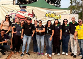 Conscientização no trânsito: Entregadores participam de ação educativa em Campo Grande