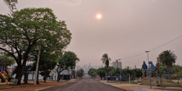 Fumaça das queimadas persiste em Mato Grosso do Sul mesmo com previsão de chuvas