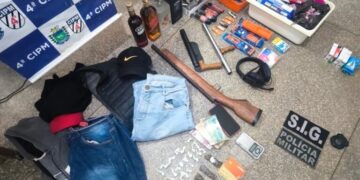 Dois são presos por furto e tráfico em Chapadão do Sul