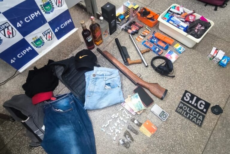 Dois são presos por furto e tráfico em Chapadão do Sul