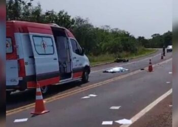 Motociclista m*rre em acidente no Anel Viário de Dourados