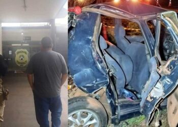 Motorista embriagado confessa ter deixado local de acidente grave na BR-163, em Dourados
