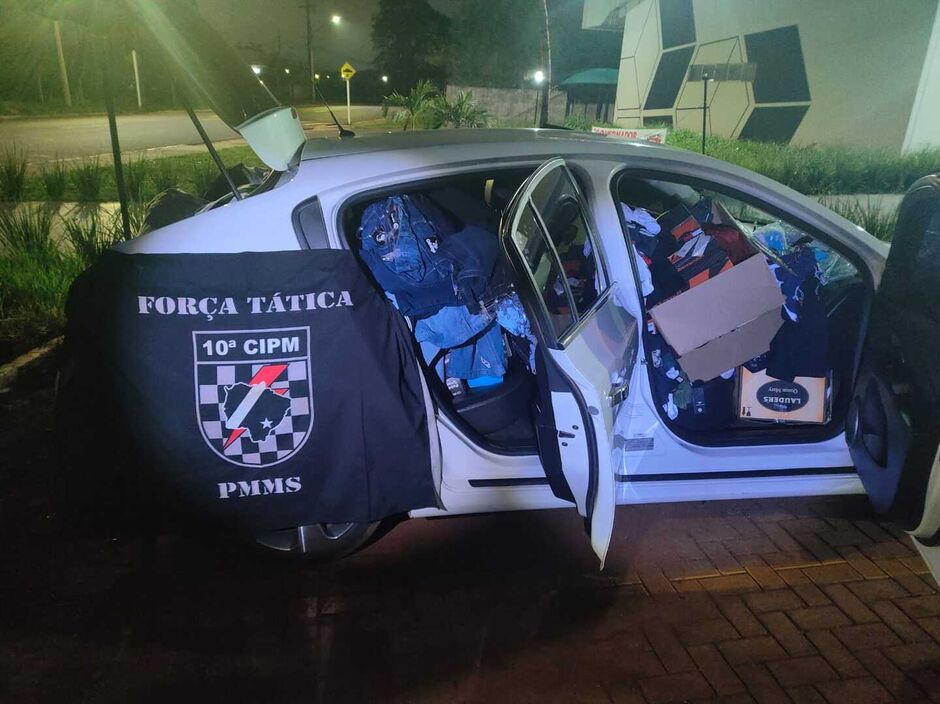 Trio de rouba loja em Campo Grande e um suspeito é preso