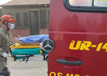 Soldador é socorrido em estado grave após eletrocussão em Nova Alvorada do Sul