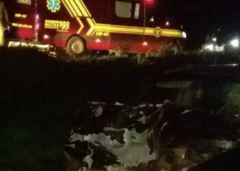 Acidente entre caminhonete e carreta deixa um morto em rodovia de Chapadão do Sul