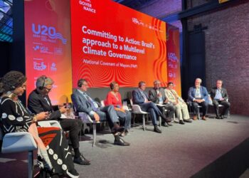 No G20, Riedel representa governadores e fala de sustentabilidade e municipalismo