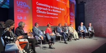 No G20, Riedel representa governadores e fala de sustentabilidade e municipalismo