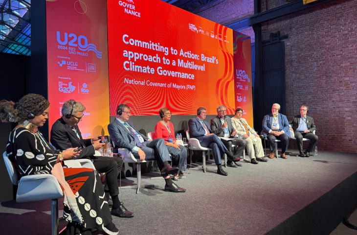 No G20, Riedel representa governadores e fala de sustentabilidade e municipalismo