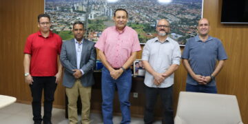 Presidente Carlão recebe nova diretoria do Sinpol-MS e garante apoio do Poder Legislativo as causas da categoria