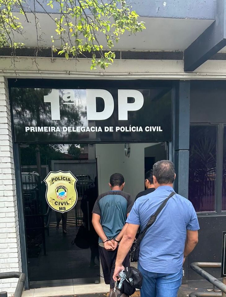 Polícia de Dourados cumpre mandado de prisão contra suspeito de homicídio qualificado em São Paulo