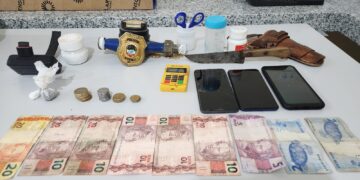 Operação em Coxim prende suspeito de tráfico e receptação e recupera objetos furtados