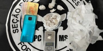 Homem é preso em flagrante por tráfico de drogas em Nova Andradina