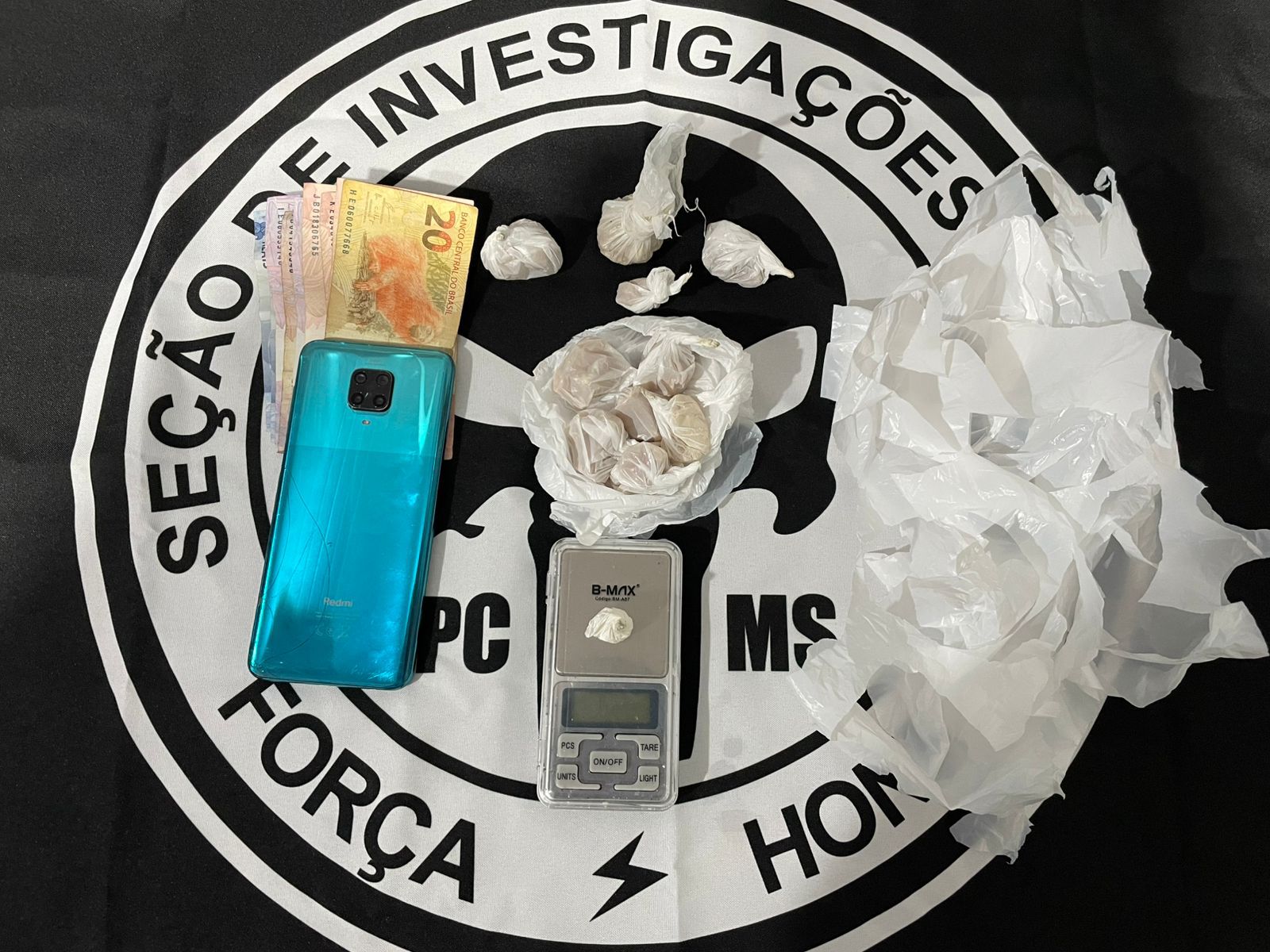 Homem é preso em flagrante por tráfico de drogas em Nova Andradina